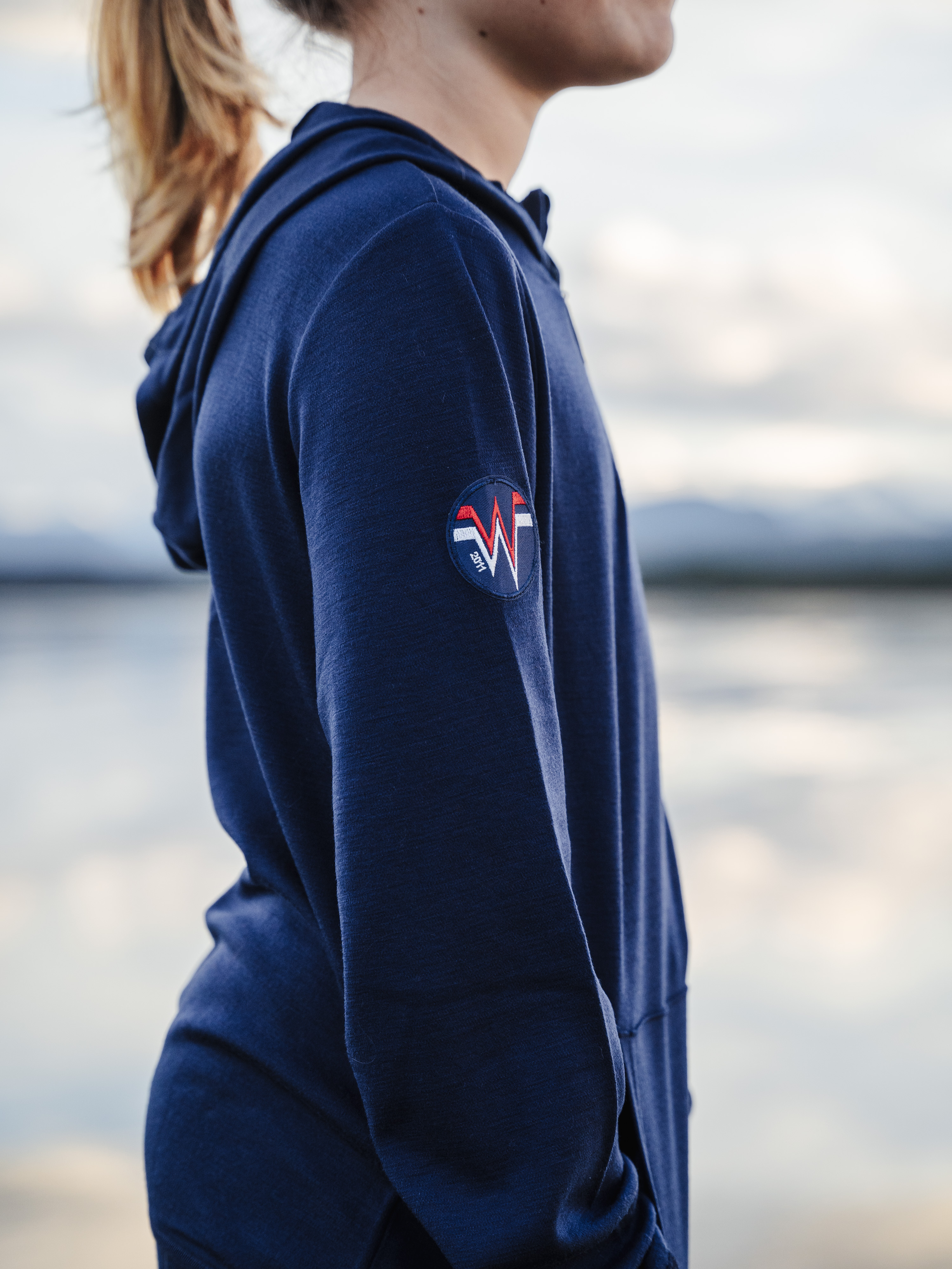 Haglebu Hoodie Blue Ink