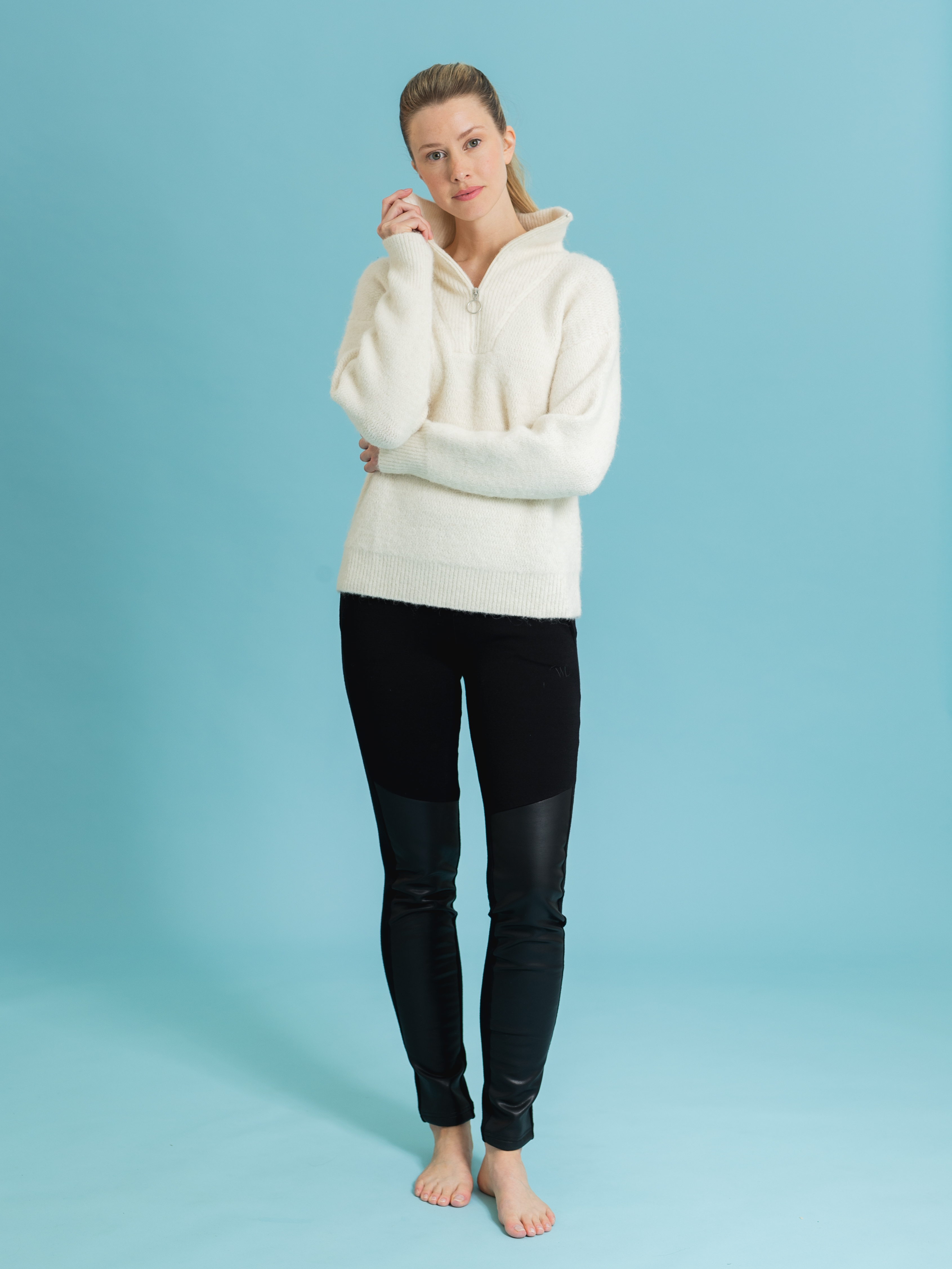 Trollveggen Merino Tights Black
