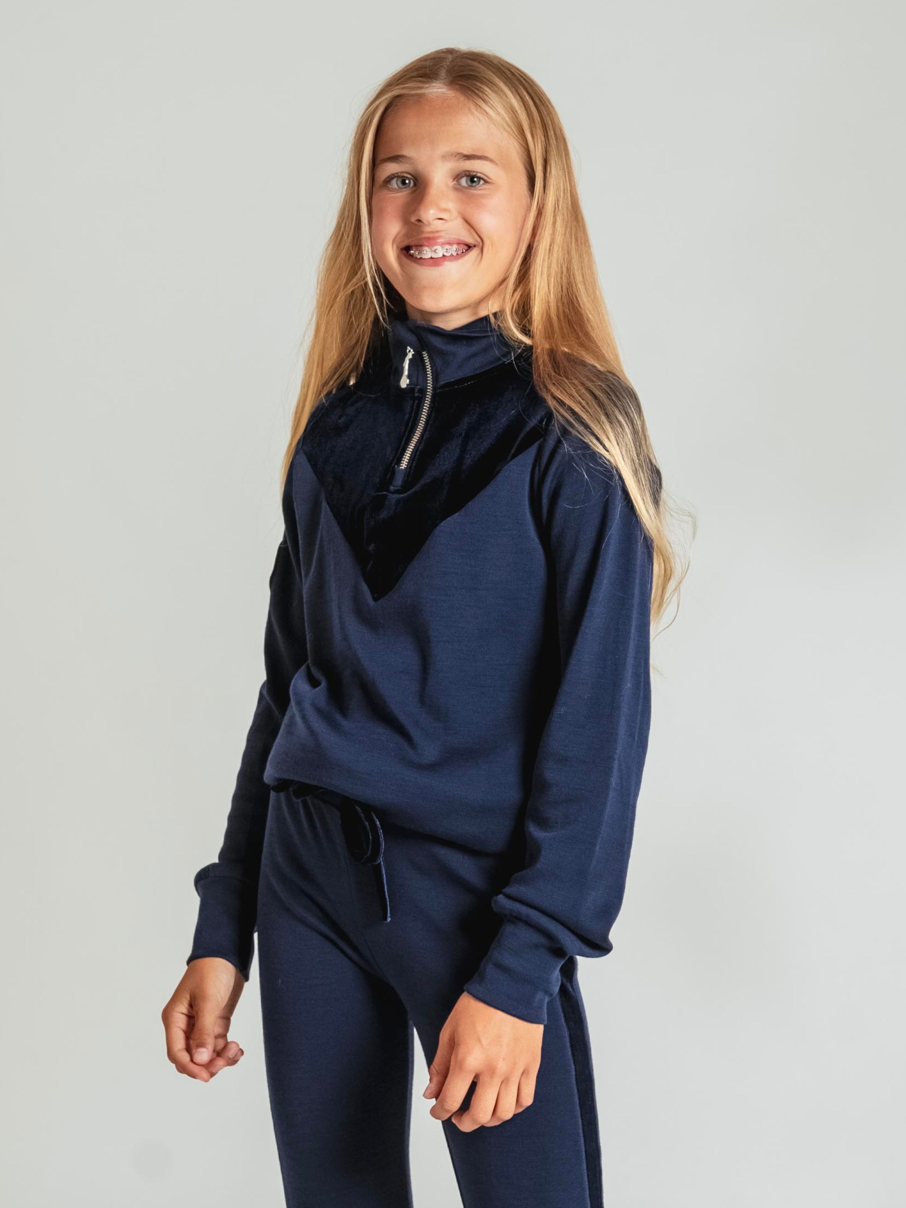 Sirdal Wool Top Blue Ink