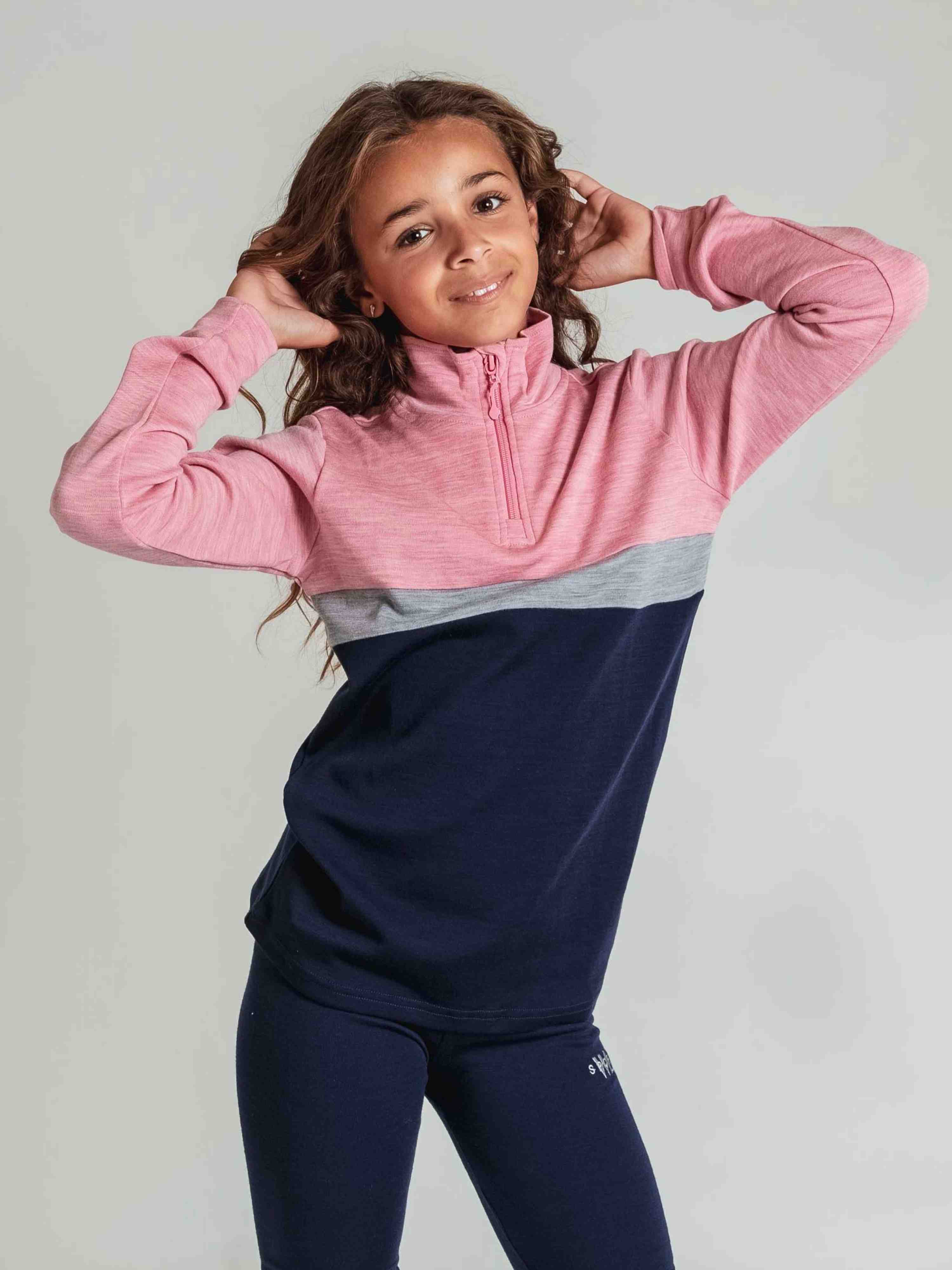 Gåla Merino Top Rose Blush