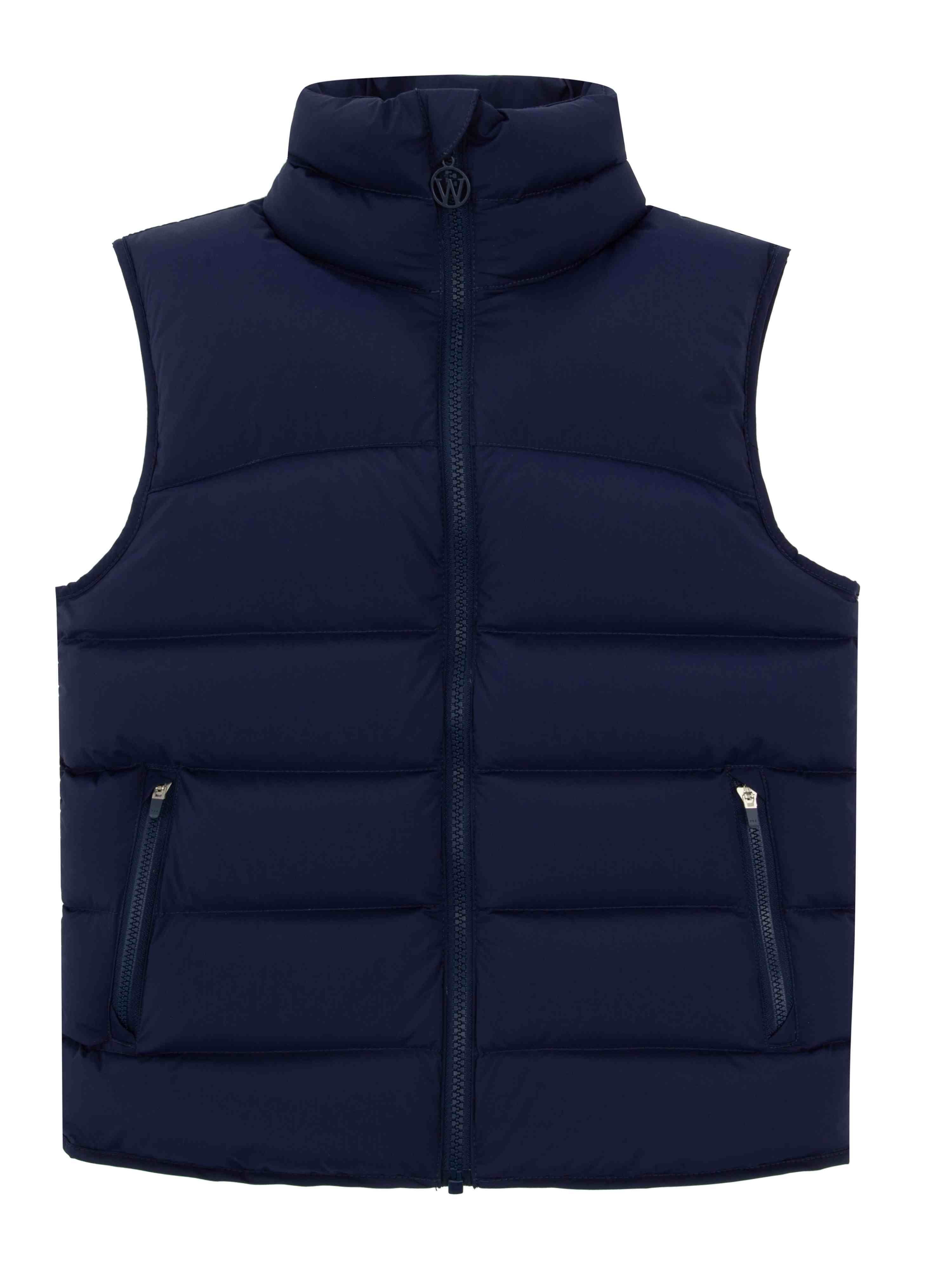 Kristiansand Down Vest Blue Ink