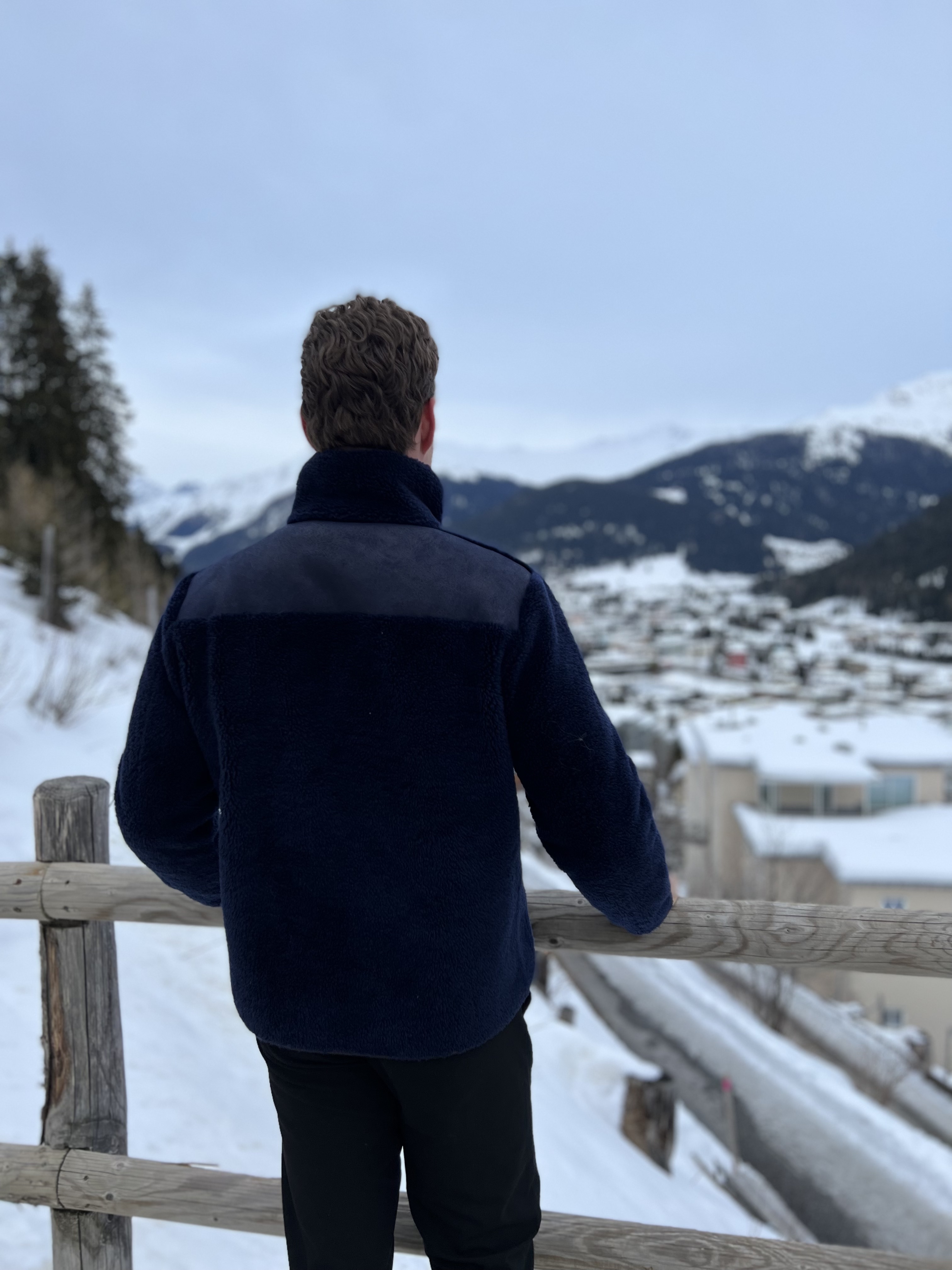 Verdens Ende Jacket  Blue Ink