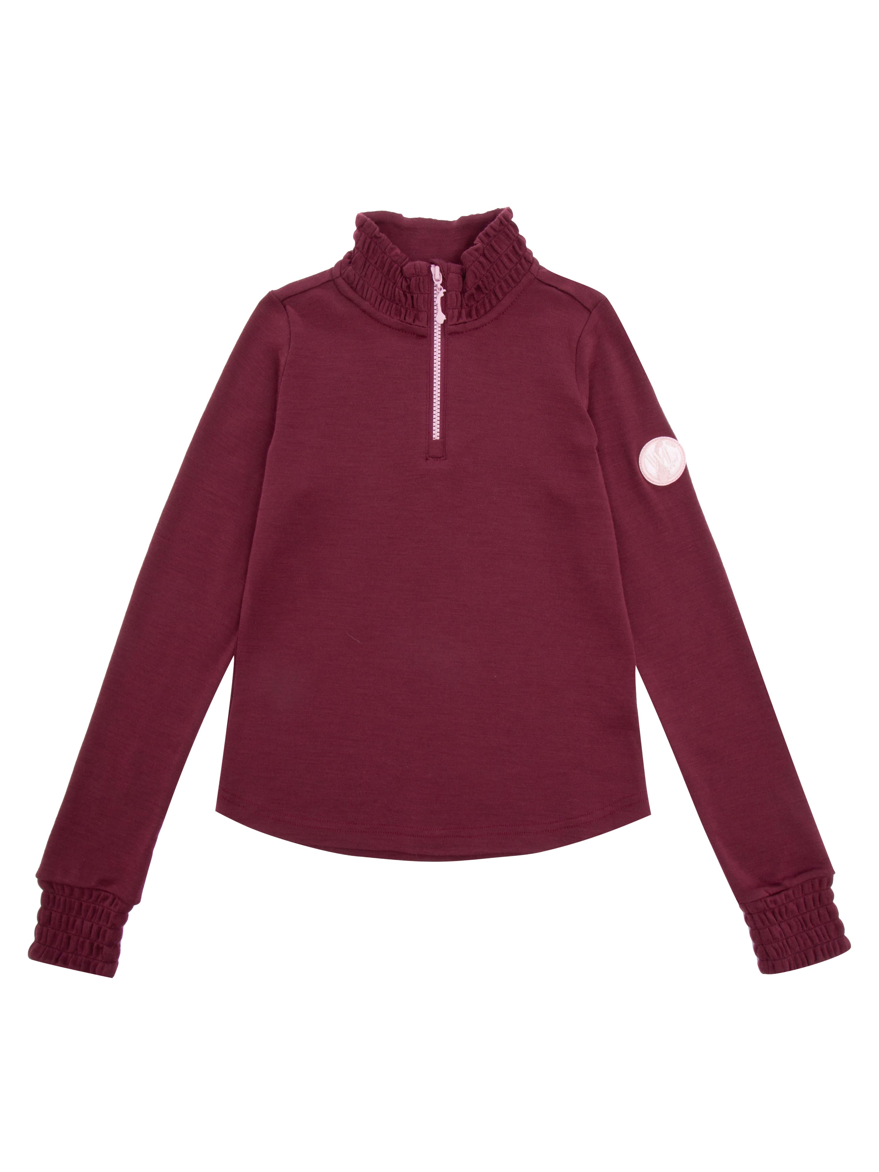 Veslepiggen Merino Sweater Plum