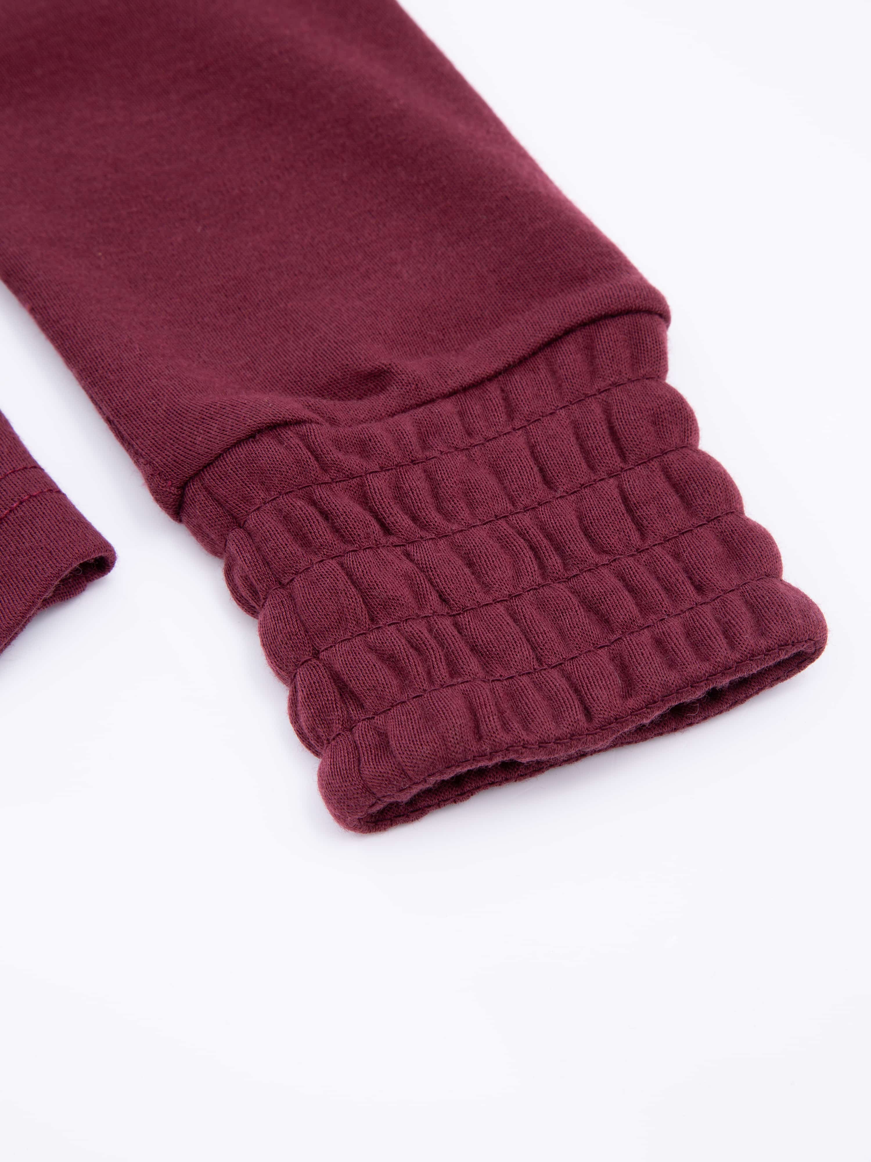 Veslepiggen Merino Sweater Plum