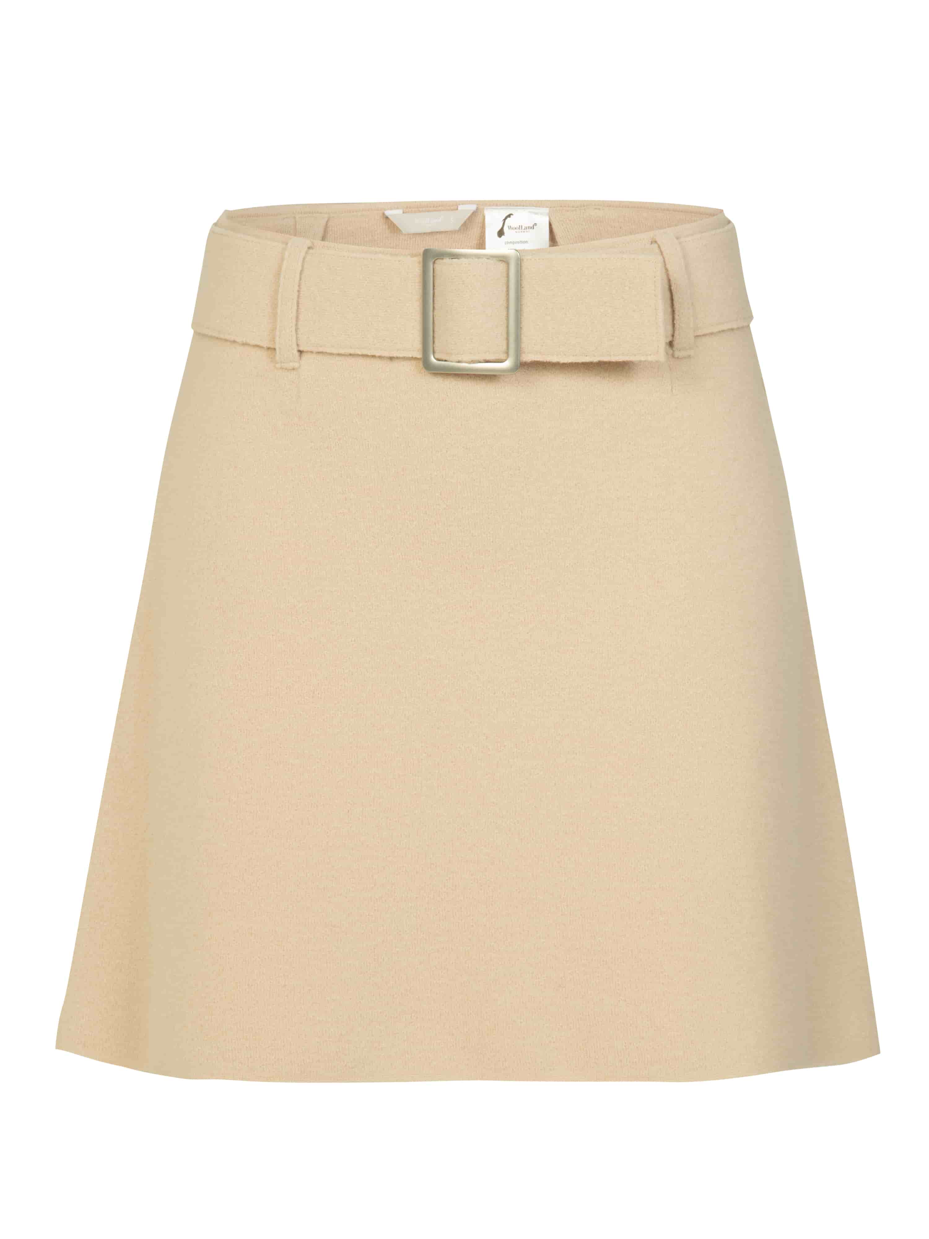 Trolltunga Bouclé Skirt Beige