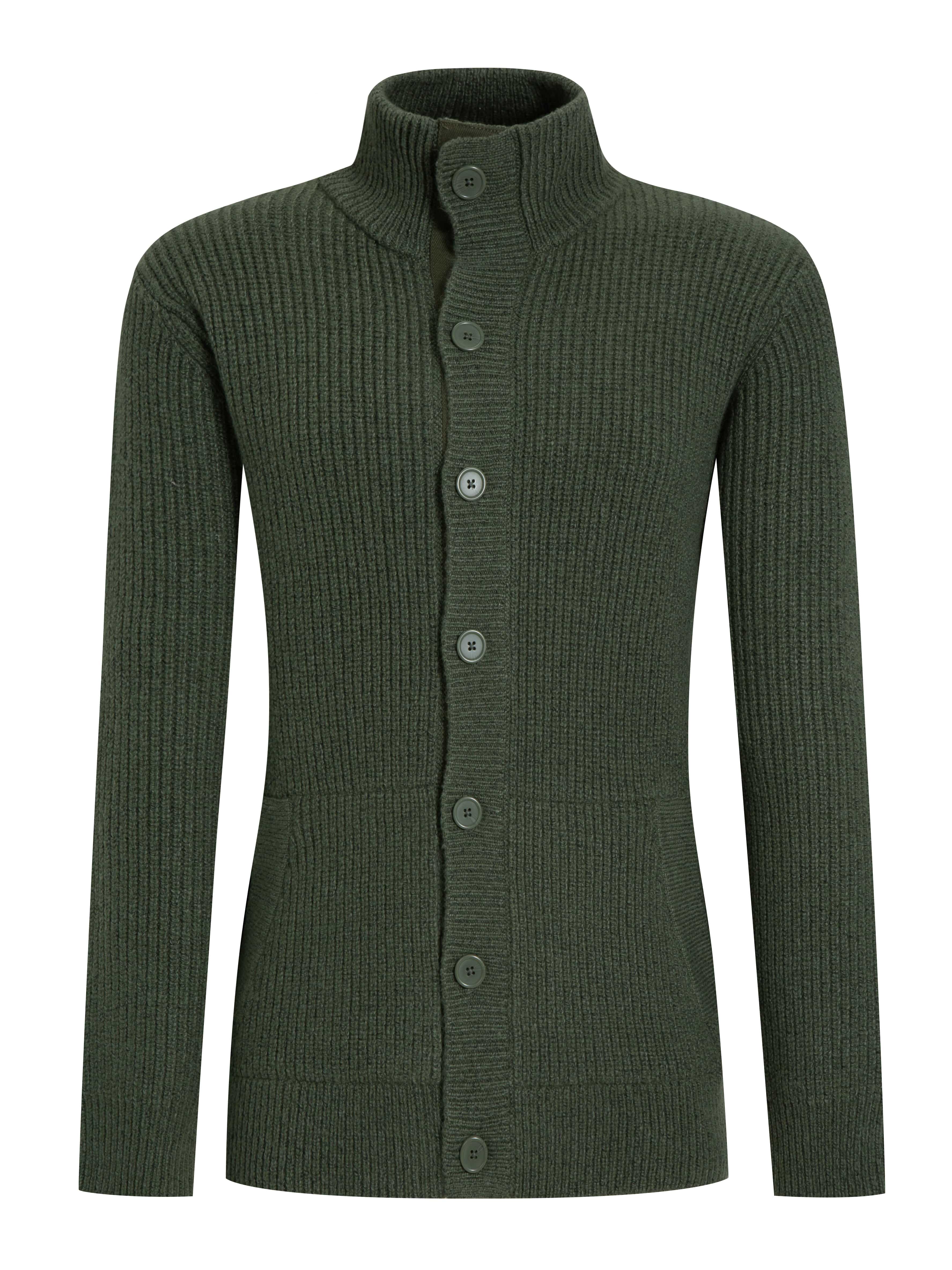 Lomseggen Knitted Jacket Thyme