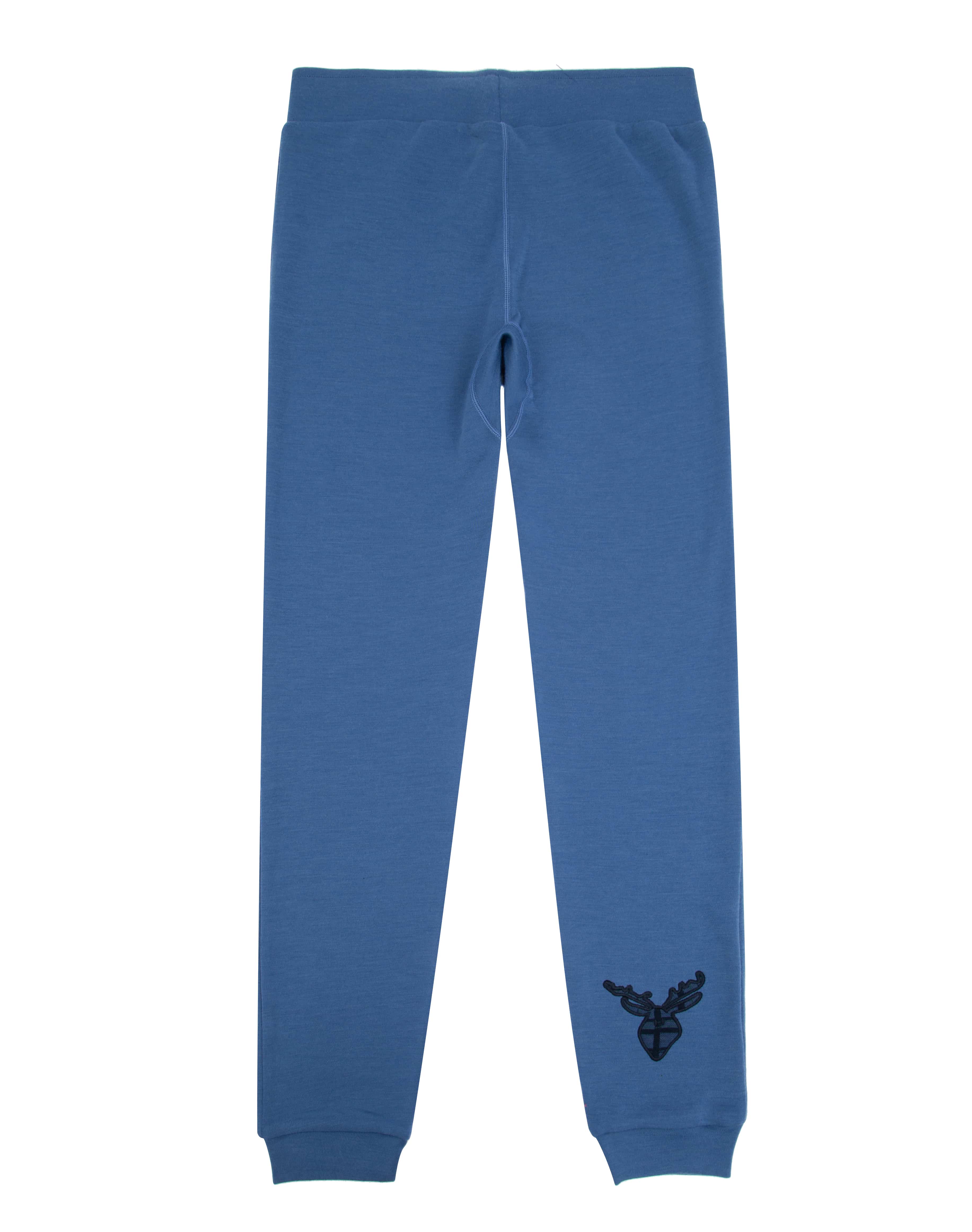 Bergen Merino Pants Berry Blue
