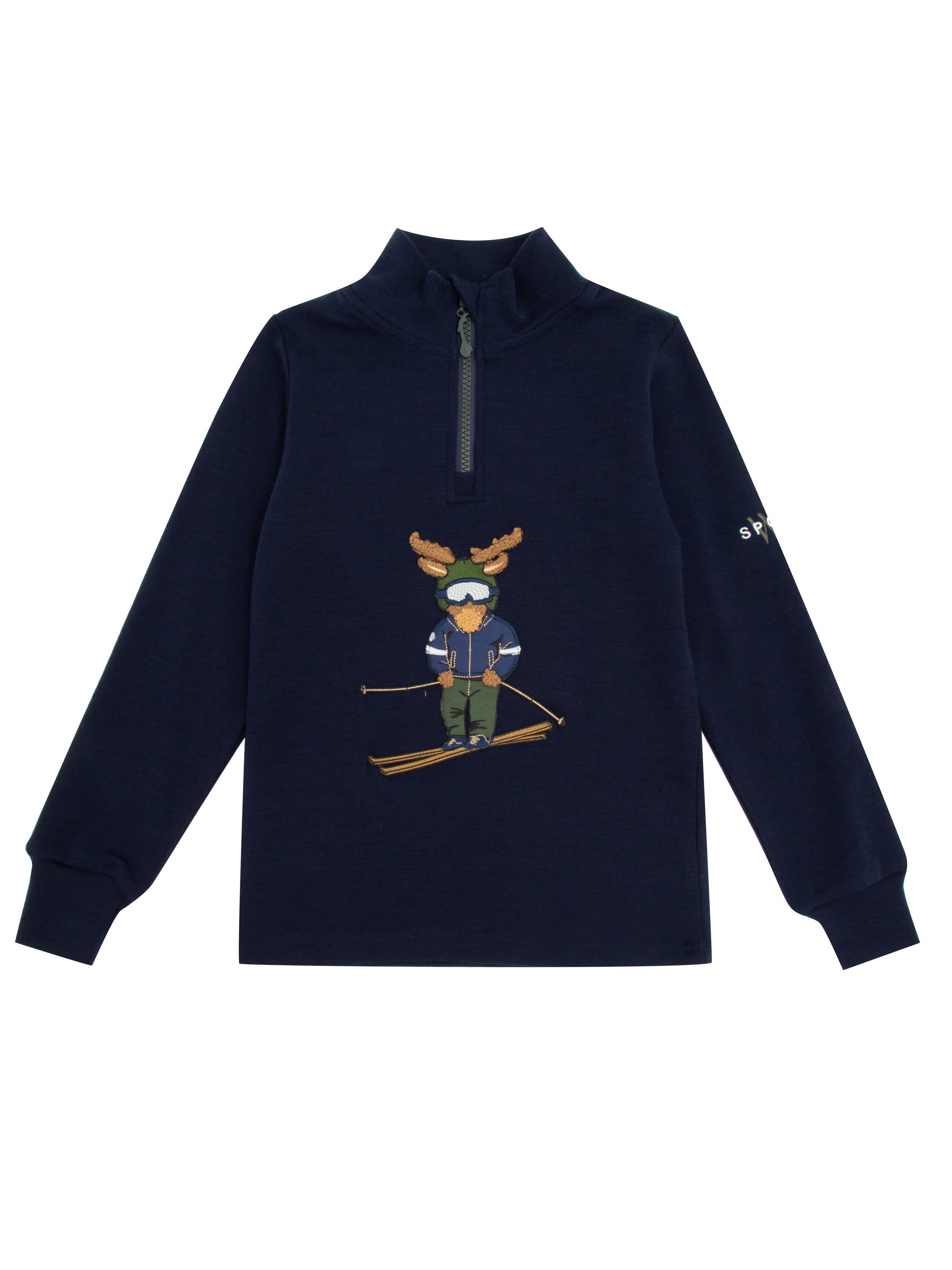 Høvringen Merino Ullgenser Blue ink