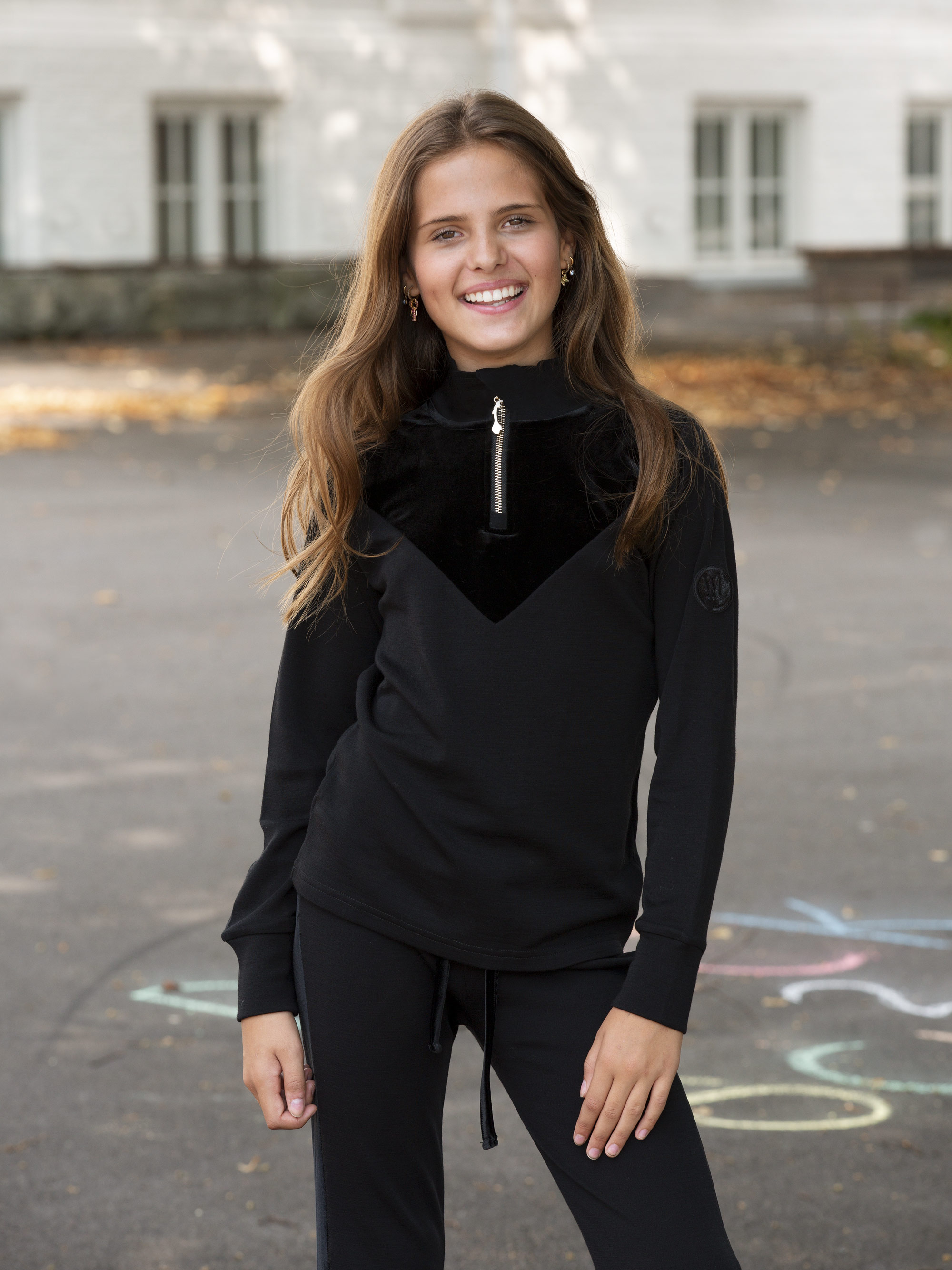 Sirdal flare pants Black