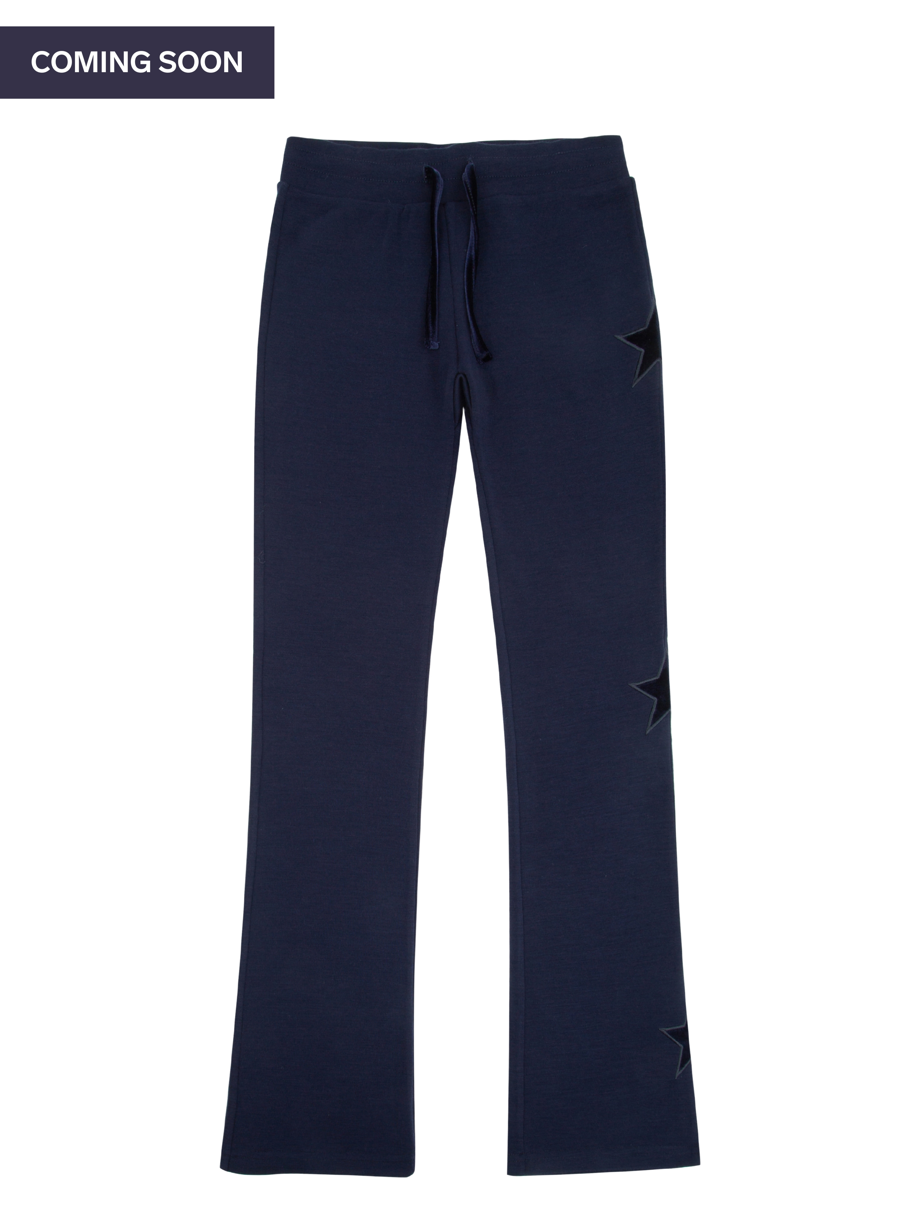 Haugesund Merino Flare Pant Blue Ink